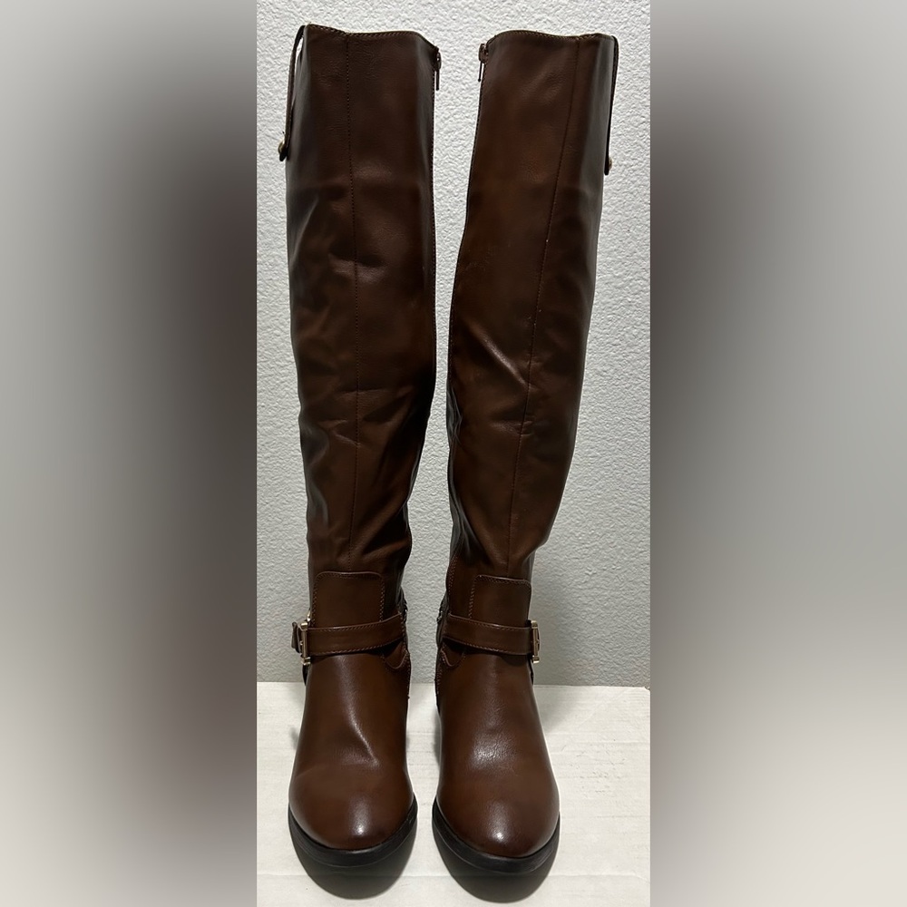 Cleopatra Duke 42 Knee Length Boot - Brown - 10 - 22” Tall - 2” Heel